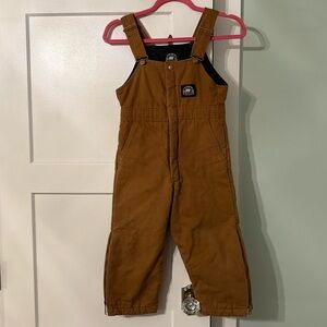 Polar King youth small insulated duck bib overalls